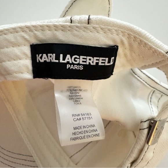 Karl Lagerfeld Cat Ear Cap - Picture 8 of 8